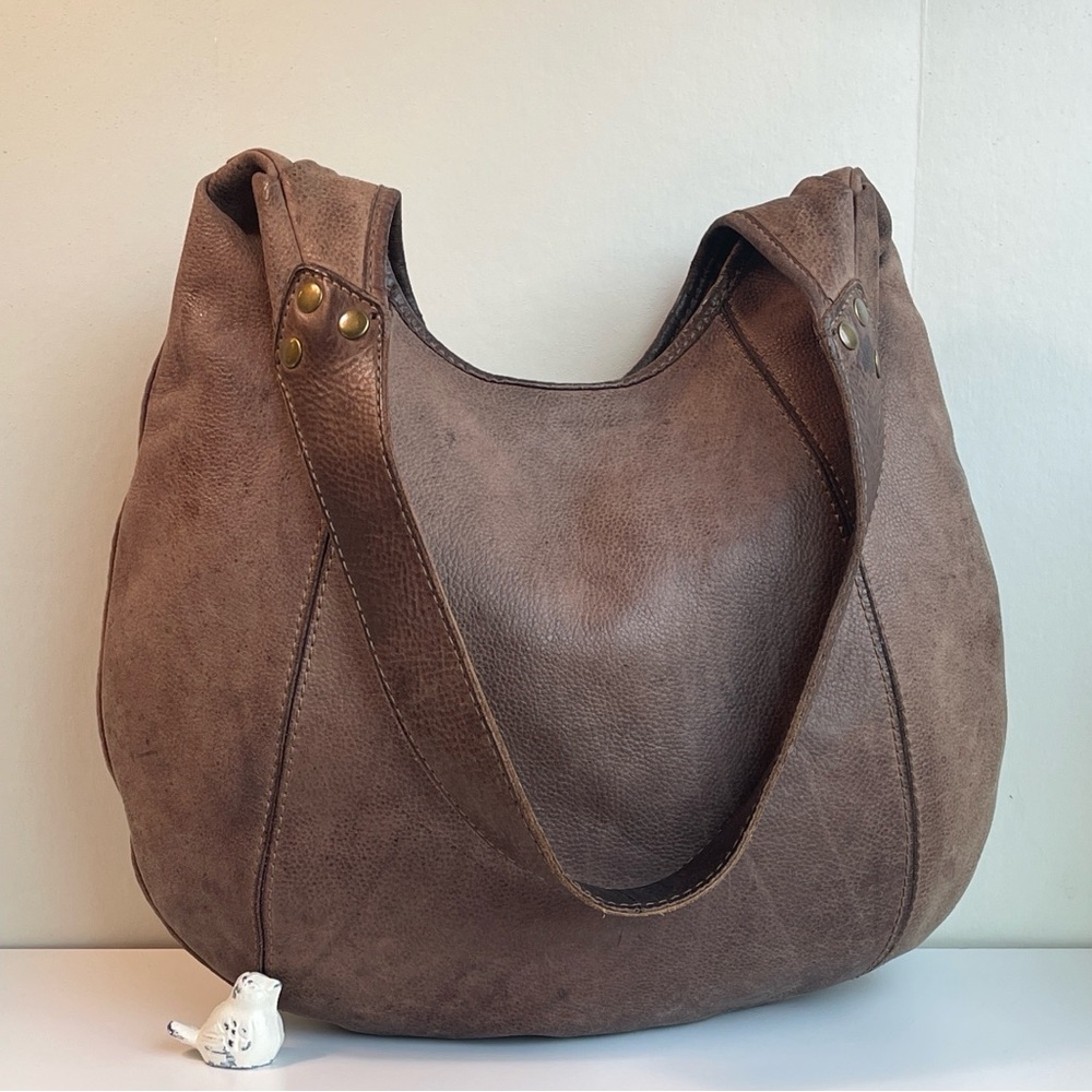 Lucky Brand Genuine Leather Hobo Shoulder Bag